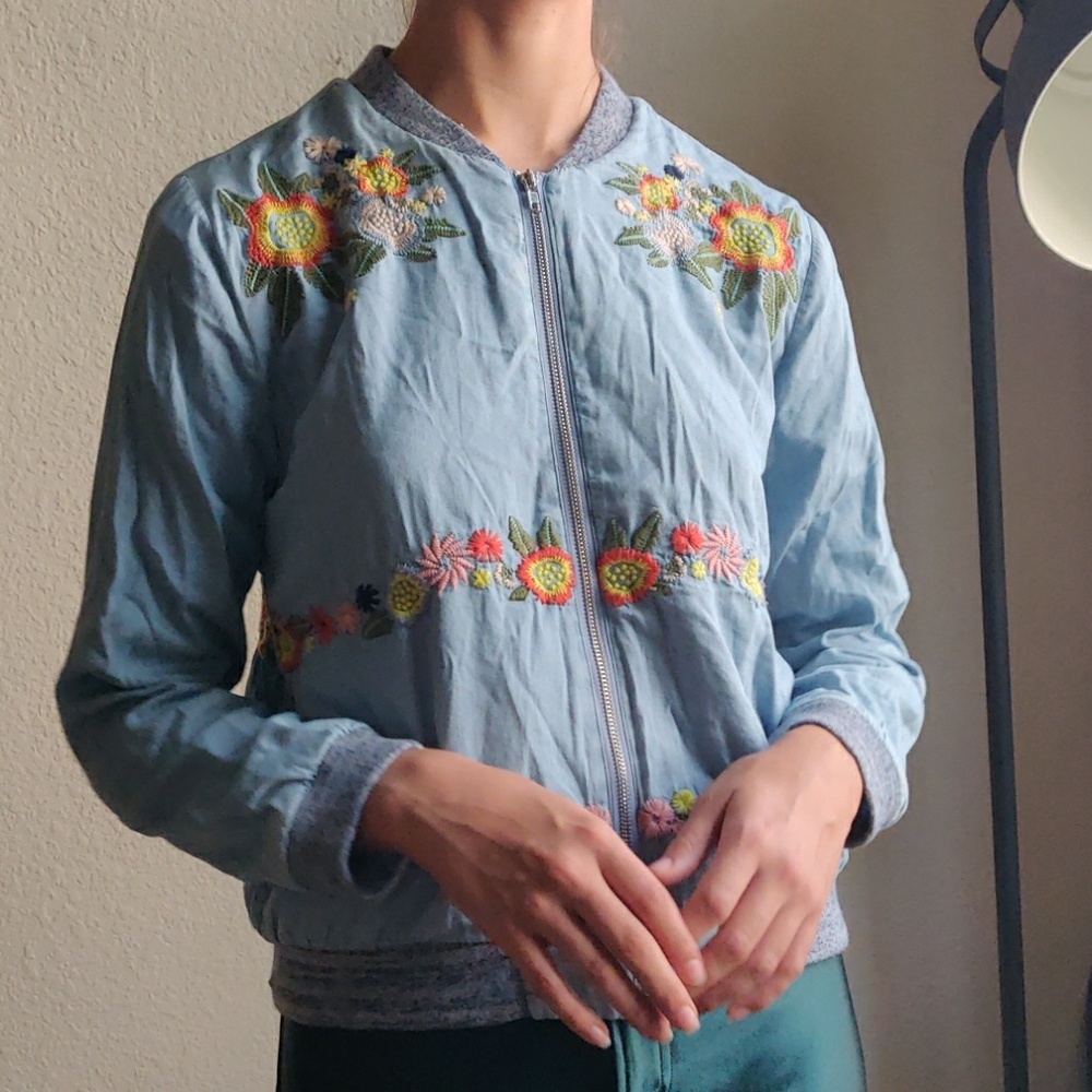 Floral Bomber Jacket from GB